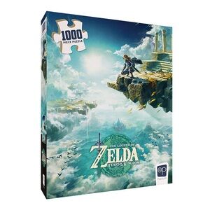 Zelda Tears of the Kingdom 1000 Piece Puzzle Jigsaw RPG Nintendo Switch Complete